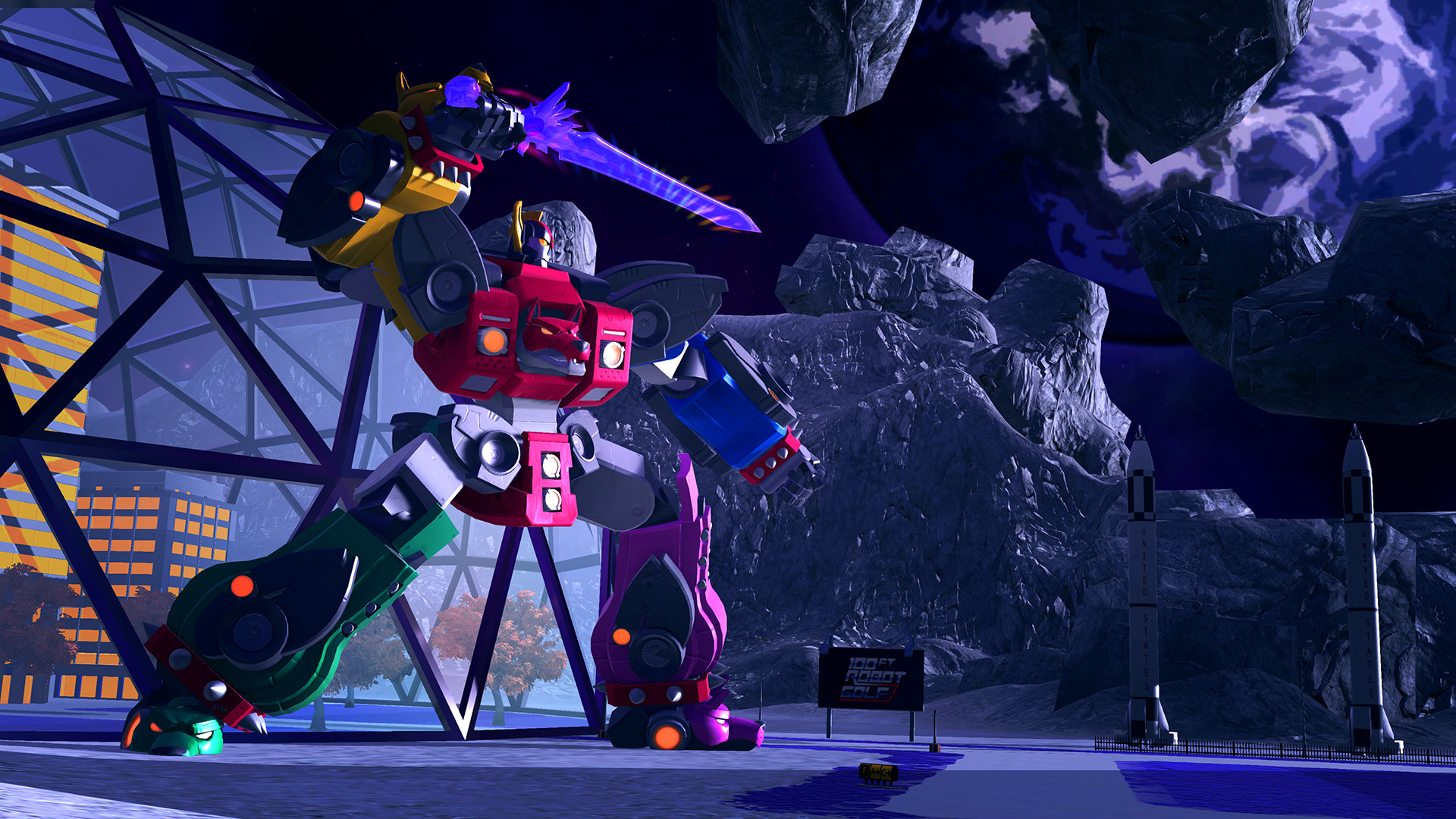 100ft 机器人高尔夫 100ft Robot Golf - ZBLOG