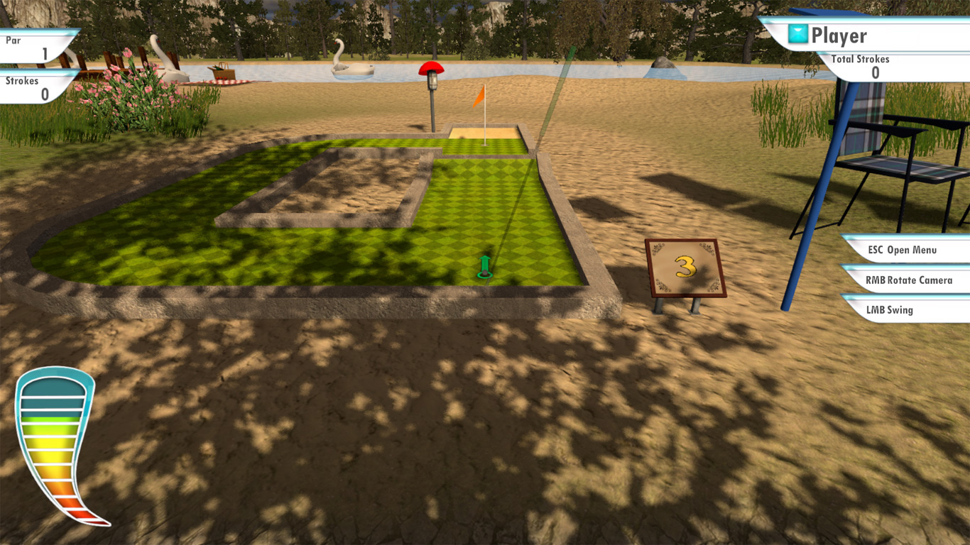 3D 迷你高尔夫 3D MiniGolf - ZBLOG