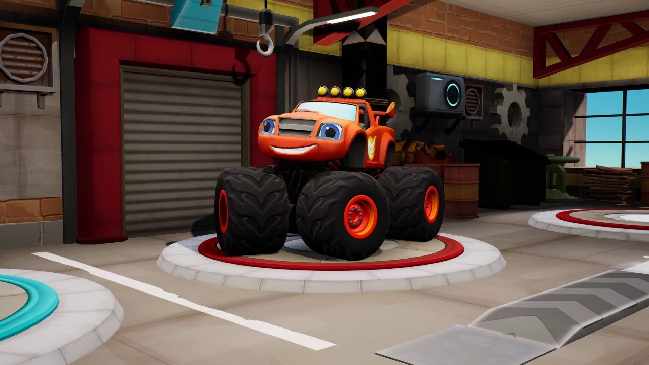 旋风战车队：速度城赛车 Blaze and The Monster Machines Axle City Racers - ZBLOG