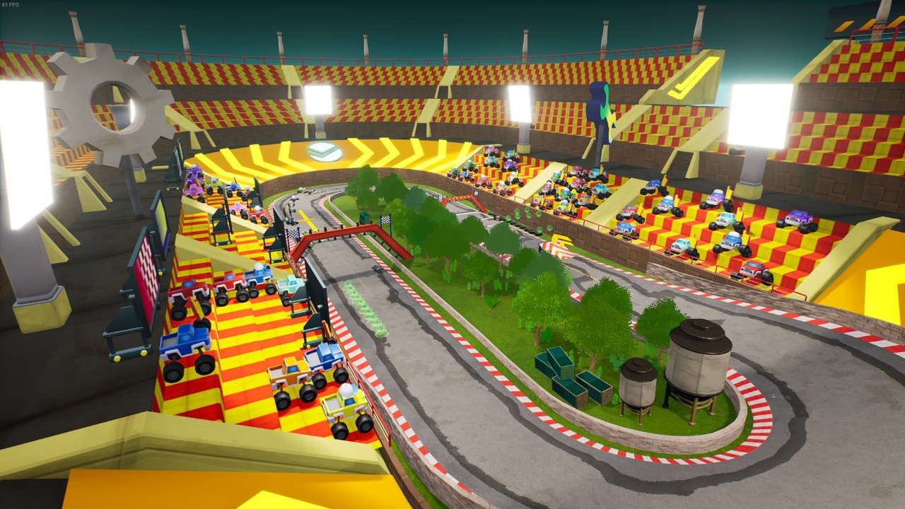 旋风战车队：速度城赛车 Blaze and The Monster Machines Axle City Racers - ZBLOG