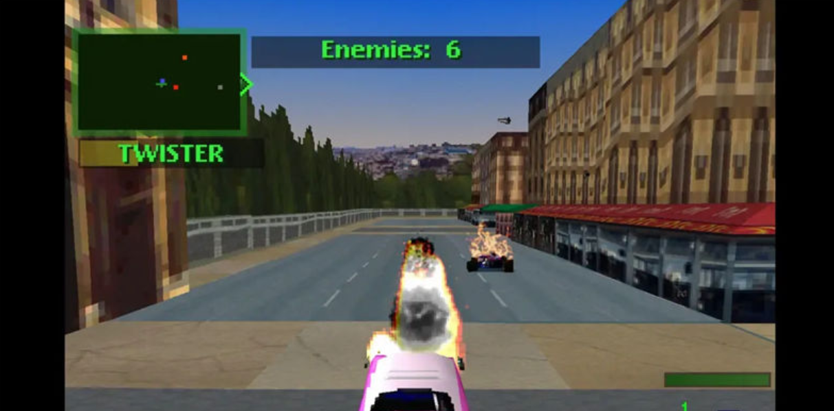 烈火战车2.Twisted Metal 2 - ZBLOG