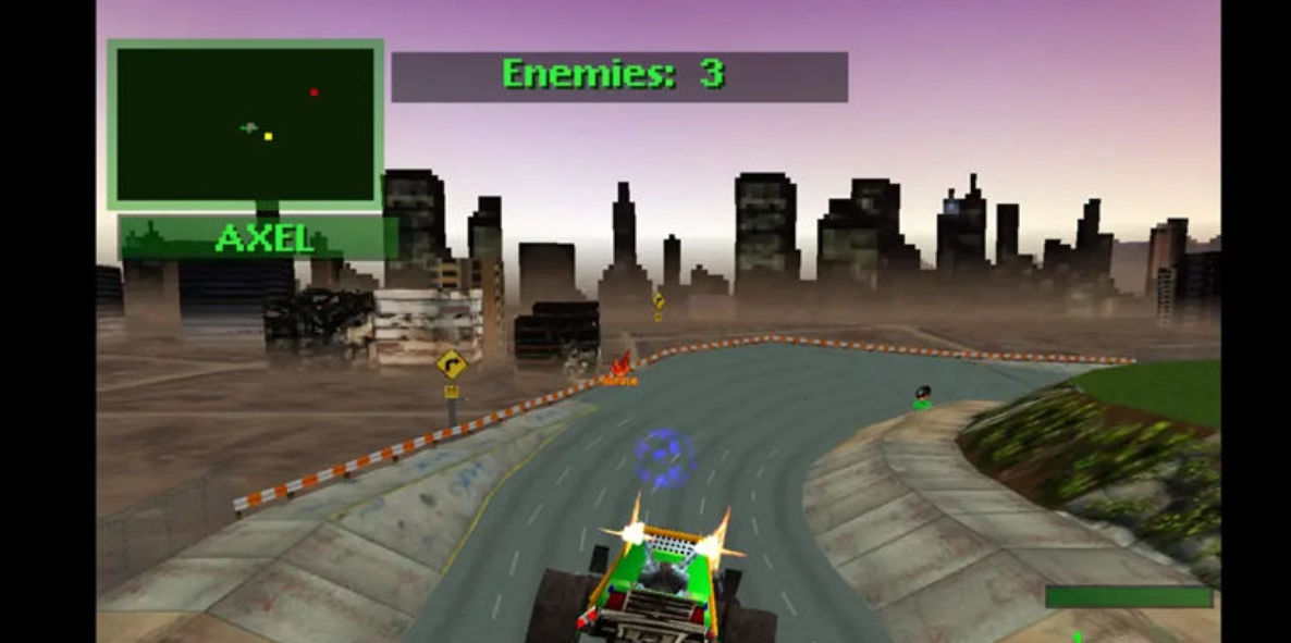 烈火战车2.Twisted Metal 2 - ZBLOG