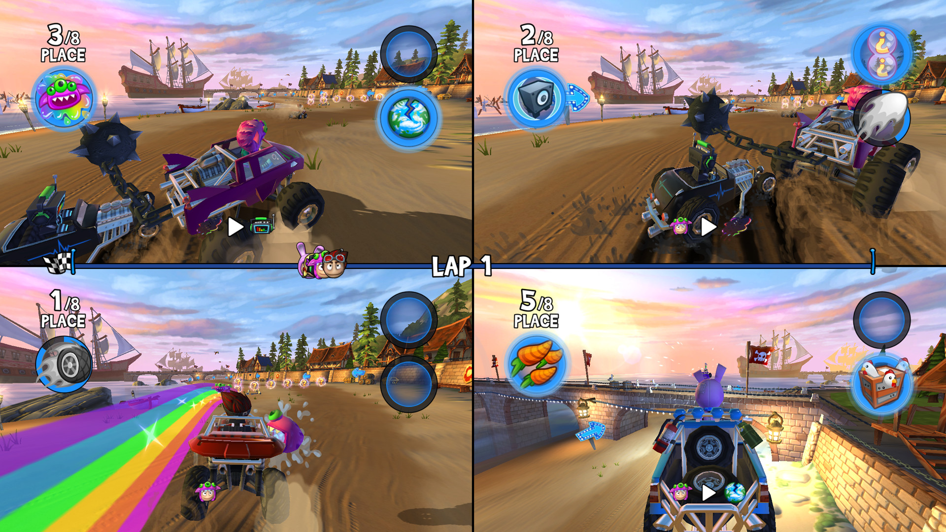 沙滩赛车竞速 2：小岛竞速 Beach Buggy Racing 2: Island Adventure - ZBLOG