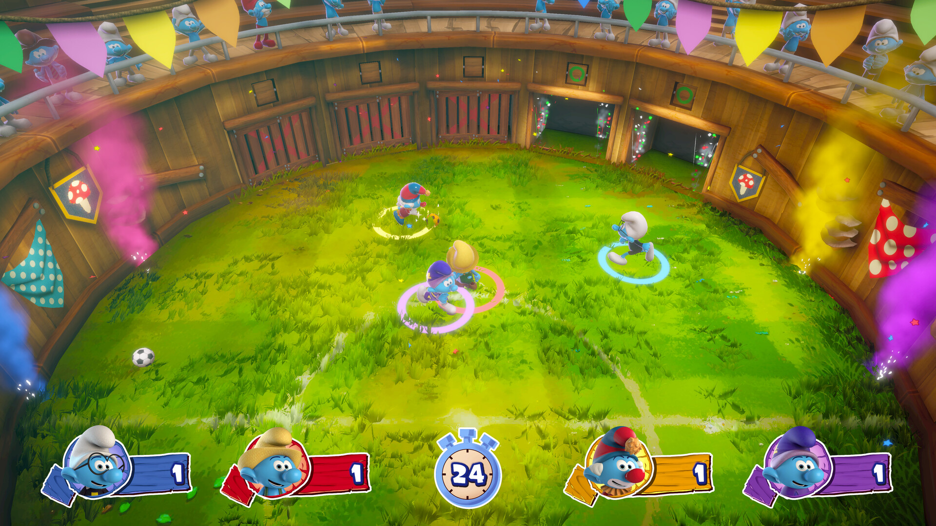 村庄派对 The Smurfs Village Party - ZBLOG