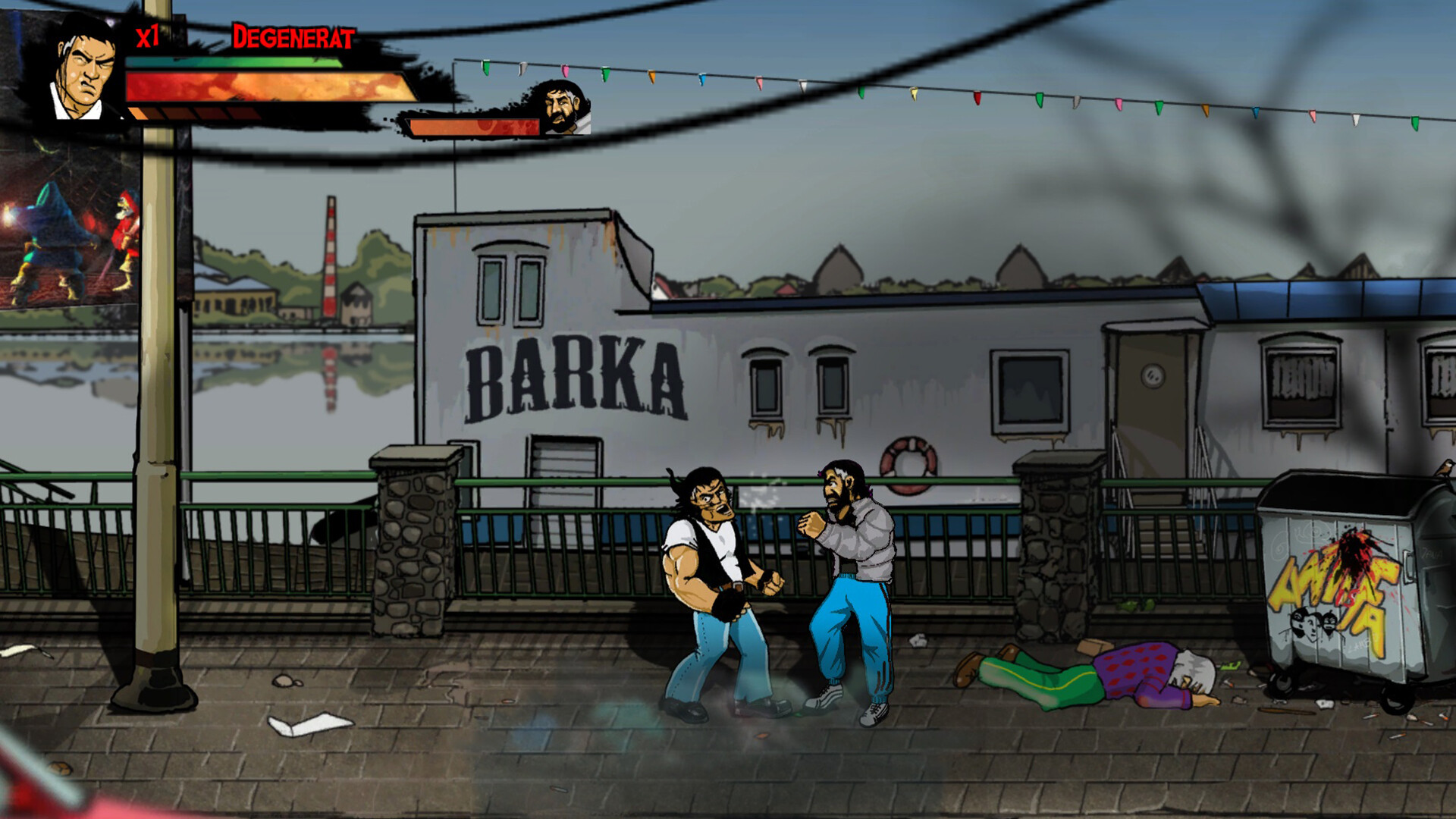 瘦子和弗兰科：暴力的拳头 Skinny & Franko: Fists of Violence - ZBLOG